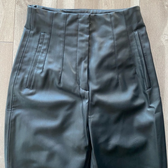 Zara Leather Pants (Trousers) - Picture 2 of 3